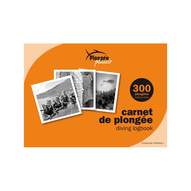 Carnet de Plongée Collection VINTAGE  - GAP