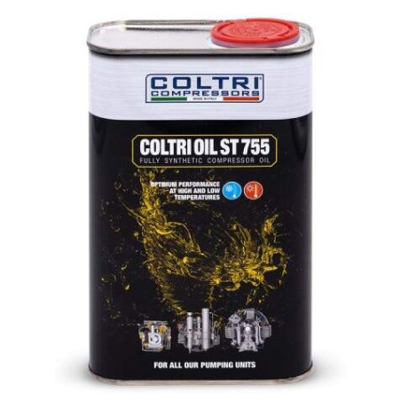 Huile synthétique 1L Coltri ST755 compatible AIR, Nitrox, gaz naturel - COLTRI  - Coltri