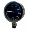 Manomètre PVD Black Tech standard - 53mm - compatible oxygène  - Diving Equipement