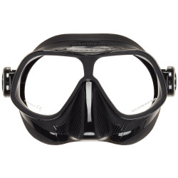 Masque d'apnée bi-verres STEEL COMP NOIR  - Scubapro