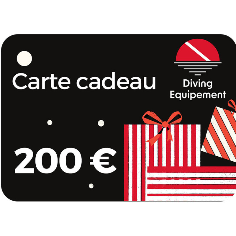 Carte cadeau 200€  - Diving Equipement