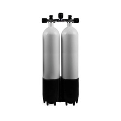 Bi acier 7 L - 232 bar avec culot  - Diving Equipement