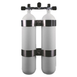 Bi acier 8.5 L - 232 bar avec cerclages larges  -