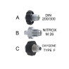 Lyre de transfert en Inox configurable O2 AIR HELIUM - NTS  - NTS