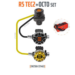 Détendeur R5 TEC2 octo set - TECLINE  - Tecline