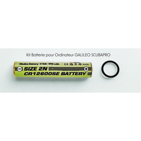 Kit Batterie pour Ordinateur GALILEO SCUBAPRO  - Scubapro