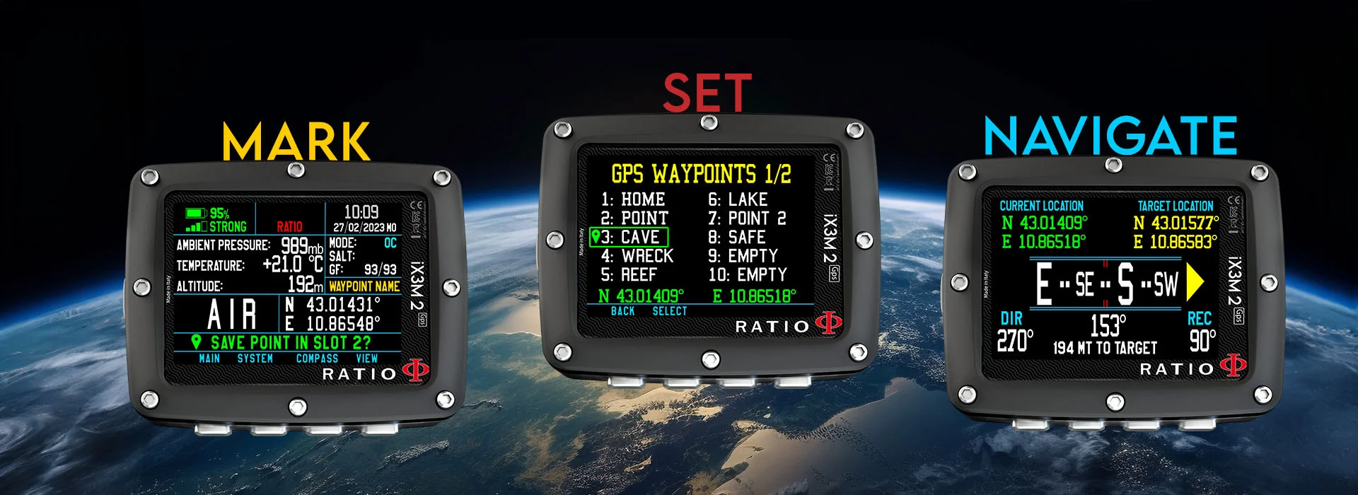 iX3M 2 Tech+ GPS - RATIO COMPUTEURS  - Ratio Computers