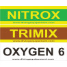 Autocollant NITROX - TRIMIX - OXYGEN  - Diving Equipement
