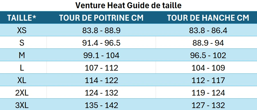 Gilet chauffant PRO D616A - VENTURE HEAT  - Venture Heat