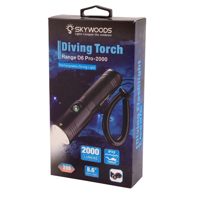 D6 PRO 2000Lm - SKYWOODS  - Skywoods