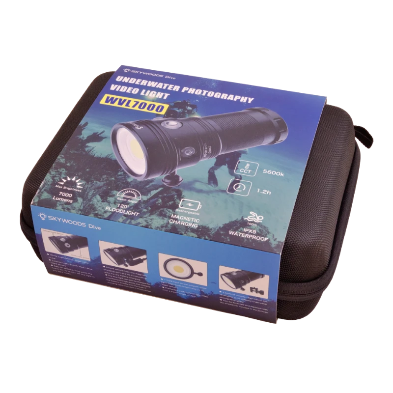 Lampe Vidéo Sous-Marine WVL7000 7000 Lumens - SKYWOODS  - Skywoods